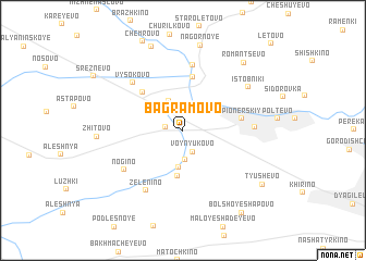 map of Bagramovo