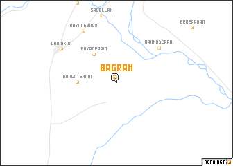 map of Bagrām