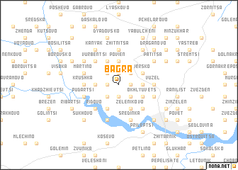 map of Bagra