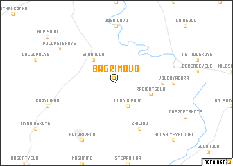 map of Bagrimovo