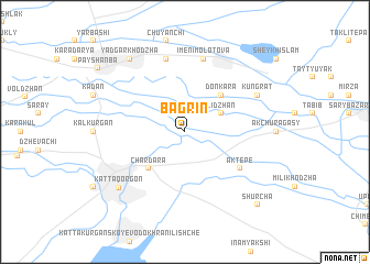 map of Bagrin