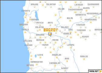 map of Bagroy