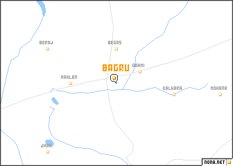 map of Bagru