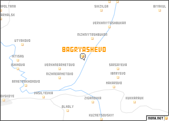 map of Bagryashevo