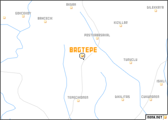 map of Bağtepe