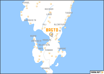 map of Bagto