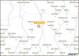 map of Baguan