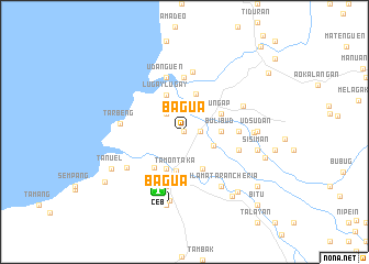 map of Bagua