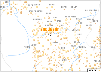 map of Bāgu Derai