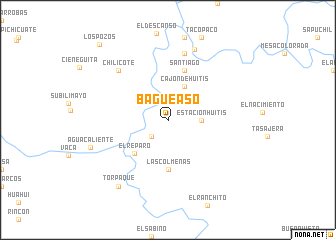 map of Bagueaso