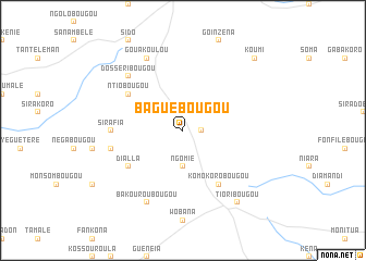 map of Baguébougou