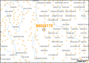 map of Baguette