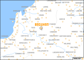 map of Baguhan