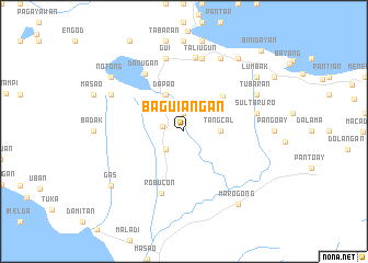 map of Baguiangan