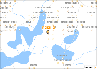 map of Baguia