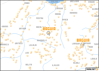 map of Baguia