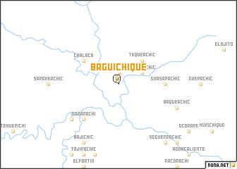 map of Baguichique