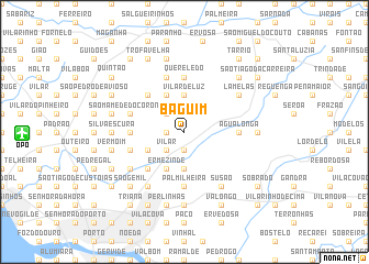 map of Baguim