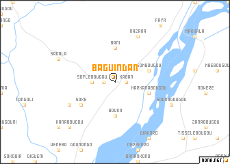 map of Baguindan