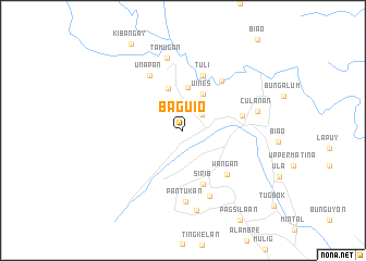 map of Baguio