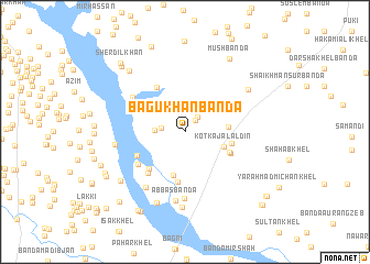 map of Bagu Khān Bānda