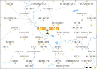 map of Bagulāgāri