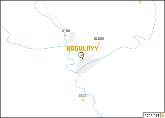 map of Bagul\