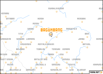 map of Bagumbang