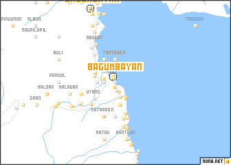 map of Bagumbayan