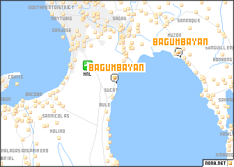 map of Bagumbayan