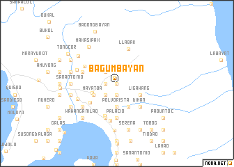 map of Bagumbayan