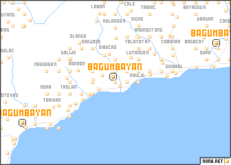 map of Bagumbayan