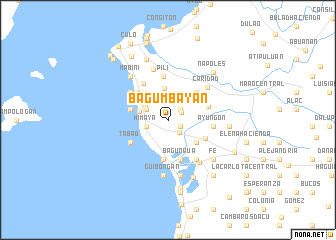 map of Bagumbayan