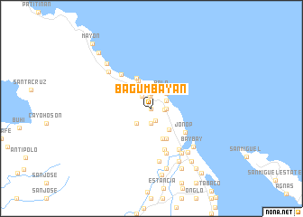 map of Bagumbayan