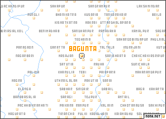 map of Bāgunta