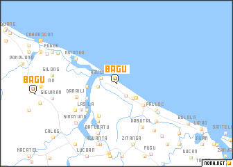 map of Bagu