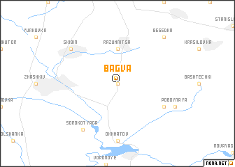 map of Bagva
