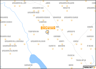 map of Bagwiwa