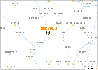 map of Bağyolu