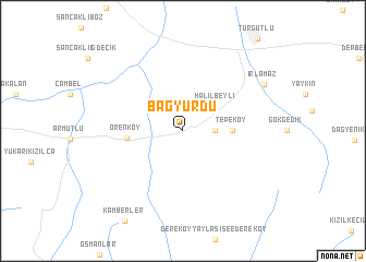 map of Bağyurdu