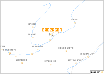 map of Bagzagon