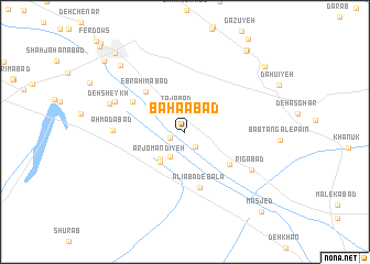 map of Bahā\