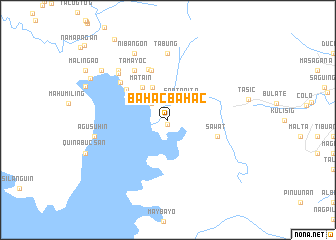 map of Bahac-bahac