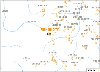 map of Bahadato