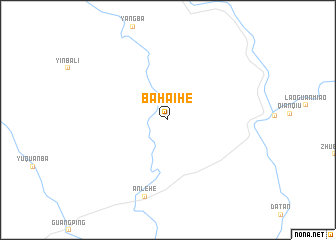 map of Bahaihe