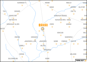 map of Bahai