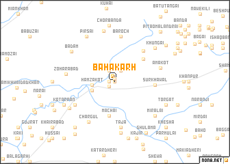 map of Bahakarh