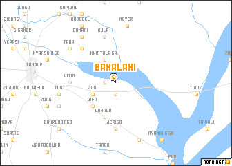 map of Bahalahi