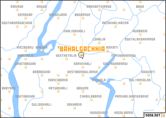 map of Bahalgāchhia