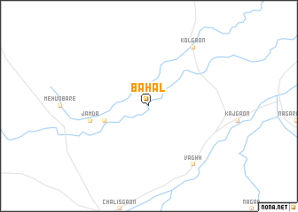 map of Bāhāl